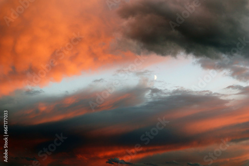Rote Wolken © Klaus Eppele
