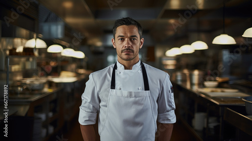 Chef Making Eye Contact: Restaurant Concept