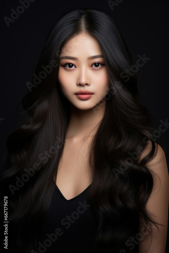 Young asian beauty woman