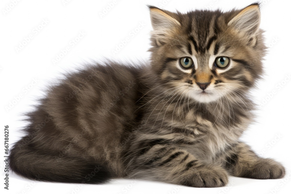 An adorable high-key portrait of a playful kitten against a soft white backdrop. The kitten's bright eyes and fluffy fur make it irresistibly cute and endearin An adorable high-key portrait of a playful kitten against a soft white backdrop. The kitten's bright eyes and fluffy fur make it irresistibly cute and endearin
