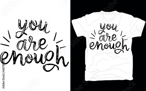You Are Enough Shirt, Mental Health Shirt, You Matter Shirt, Inspirational Tee, Therapy Motivational 