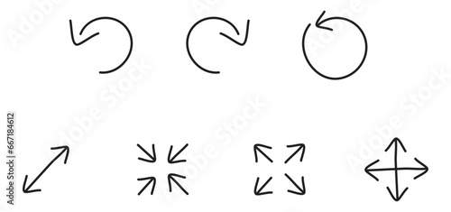 Arrows icons
