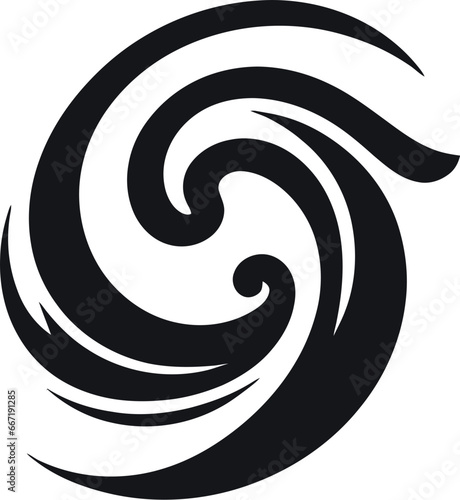 black and white swirl, design, spiral, illustration, vector, art, pattern