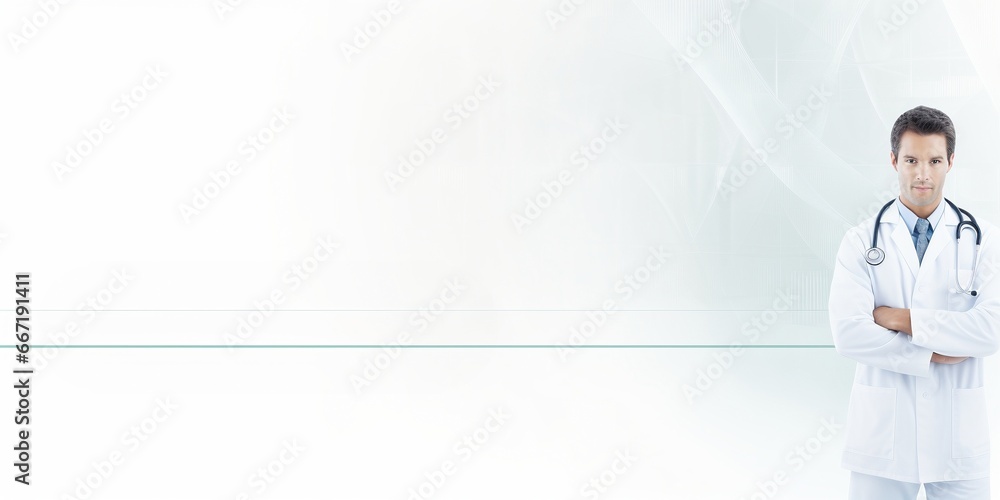 medical website background featuring doctor or nurse sleek design banner elements medical website background featuring doctor or nurse sleek design banner elements