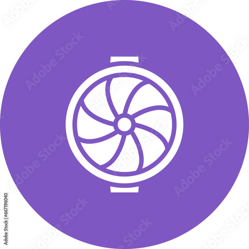 Plane Turbine Icon