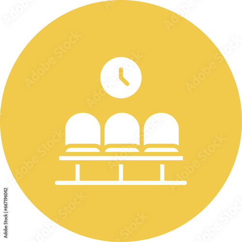 Airport Waiting Room Icon