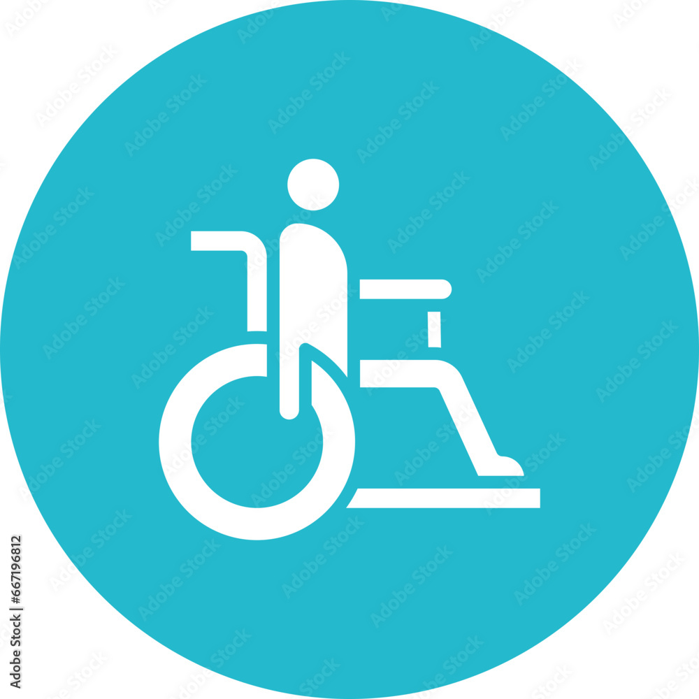 Disabled Person Icon Disabled Person Icon
