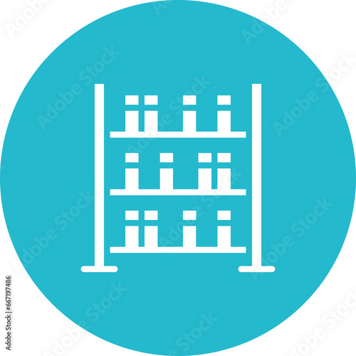 Library Shelves Icon