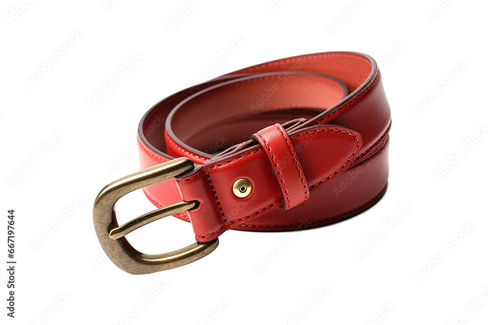 Red men's belt Red men's belt