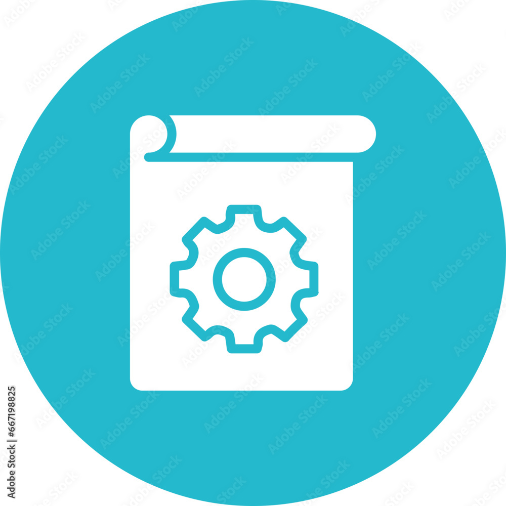 Technical Drawing Icon Technical Drawing Icon