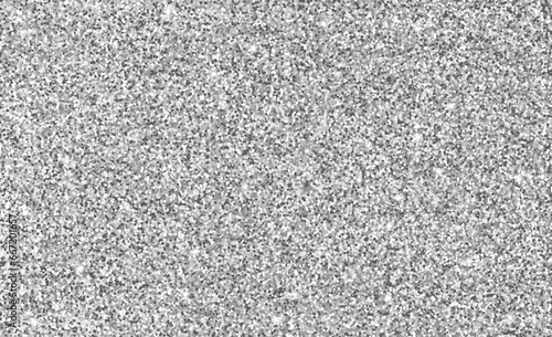 Silver glitter texture, grey glitter pattern