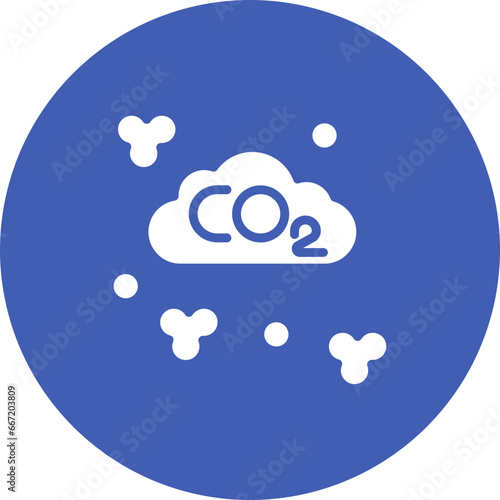 Carbon dioxide Icon