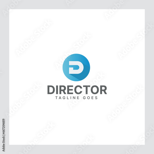D-letter and Corporate logo Design in the form of Hexagons shape and a cube logo with 
Letter monogram designs for corporate identity to business logo (ID: 667204689)