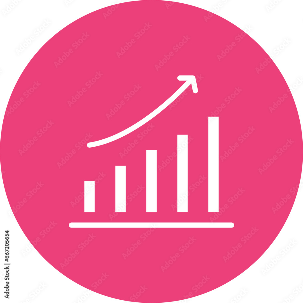 Growth Diagram Icon Growth Diagram Icon