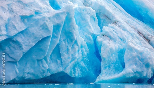 a close up of the layered surface of a blue glacier iceberg knud rasmussen glacier near kulusuk greenland east greenland