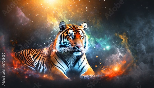 tiger animal kingdom collection with amazing effects © Mary