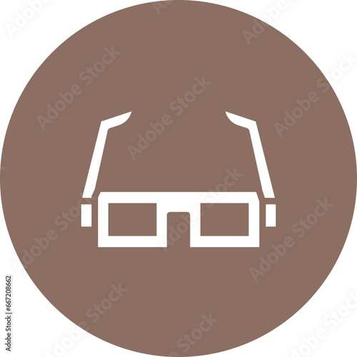 3d Glasses Icon