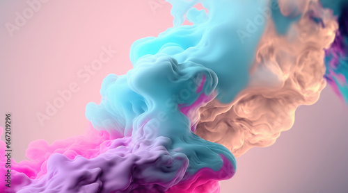 Beautiful mesmerize waves of colorful pattern, wavy surfaces, beautiful background, vintage pastel colors