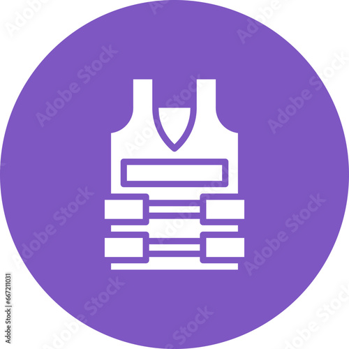 Bullet Proof Vest Icon