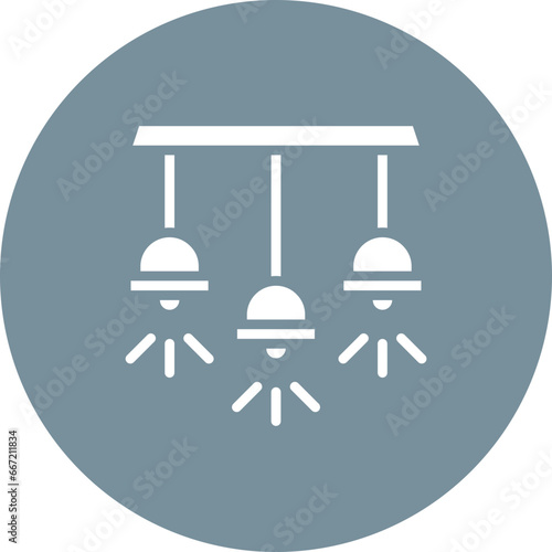 Ceiling Lamp Icon