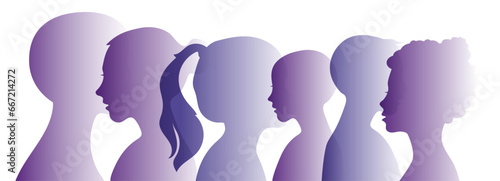 Parents and children. Drawing of a human silhouette.
Family, adolescent psychology, family relations between relatives.