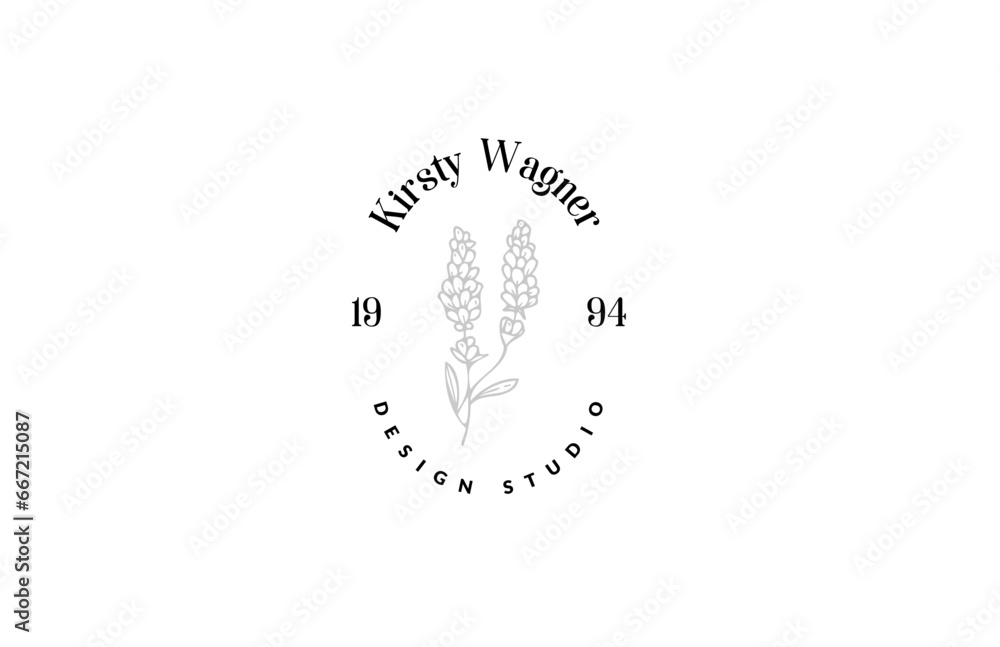 Floral logo element Botanical Hand Drawn Logo with Wild Flower and Leaves. Logo for spa and beauty salon, boutique, organic shop, wedding, floral designer, interior, photography, cosmetic Floral logo element Botanical Hand Drawn Logo with Wild Flower and Leaves. Logo for spa and beauty salon, boutique, organic shop, wedding, floral designer, interior, photography, cosmetic