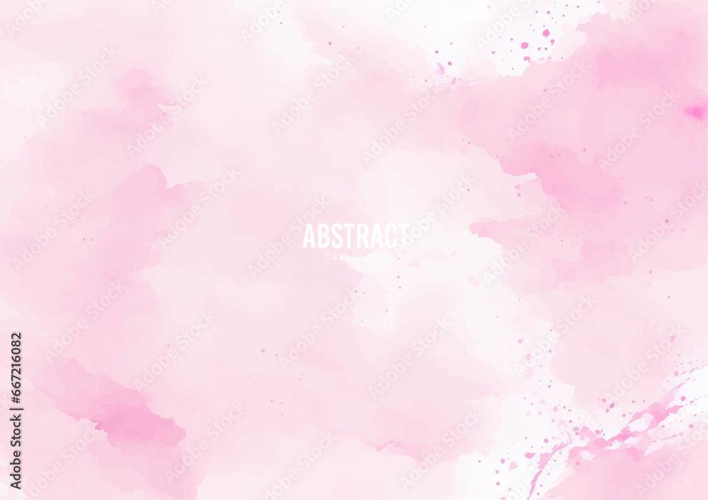 Pink watercolor background, pink background