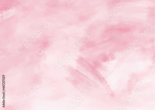 pink background, Abstract watercolor background, pink watercolor © Mendy