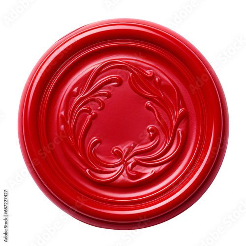 Red wax seal clip art
