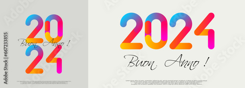 felice anno nuovo - buon anno 2024	