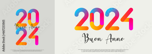 felice anno nuovo - buon anno 2024	