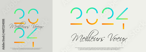 2024 - Meilleurs vœux - Bonne année