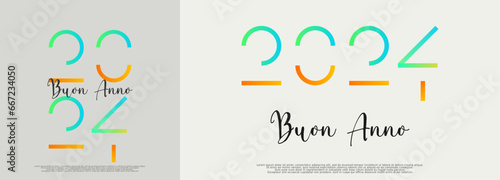 felice anno nuovo - buon anno 2024	