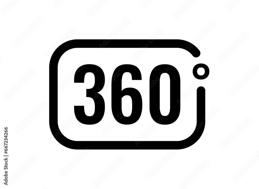 360 degree logo. vector 360 degree concept 360 degree logo. vector 360 degree concept