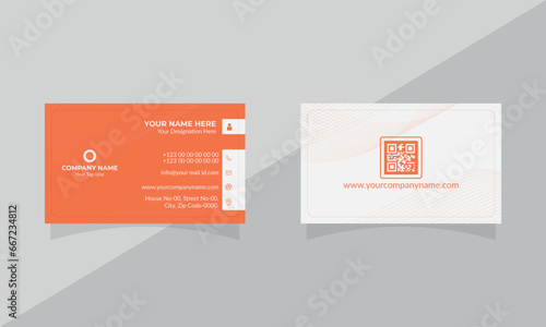Professional Business Card Premium Template.