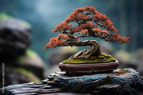 bonsai japanese tradition grown tree