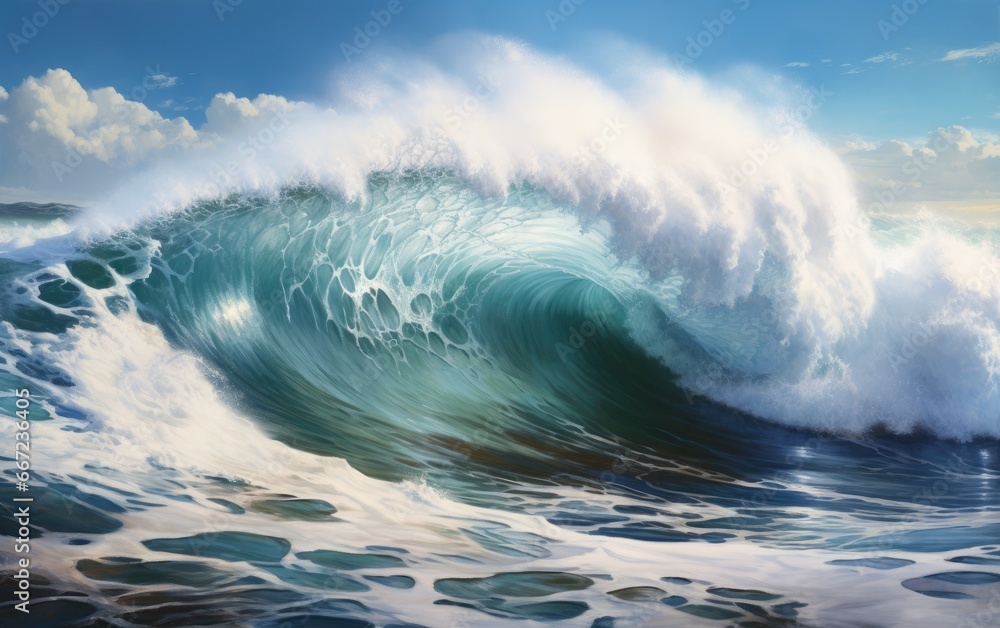 Massive ocean wave Massive ocean wave