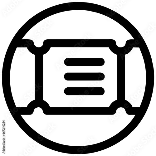 ticket icon