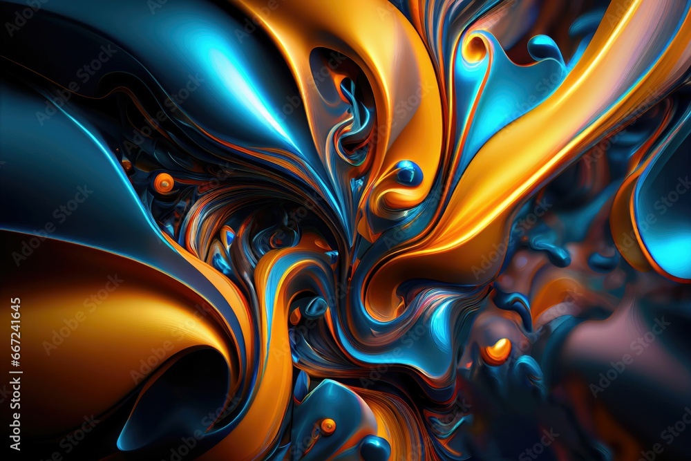 Organic mesmerize motion of paint mix texture abstract background Organic mesmerize motion of paint mix texture abstract background