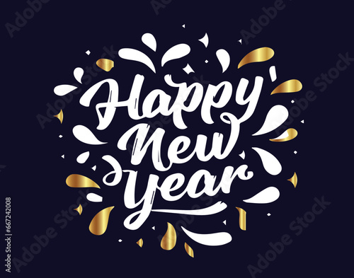 Happy new year 2024 design