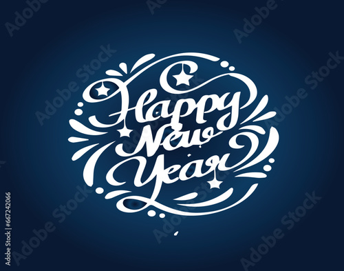 Happy new year 2024 design