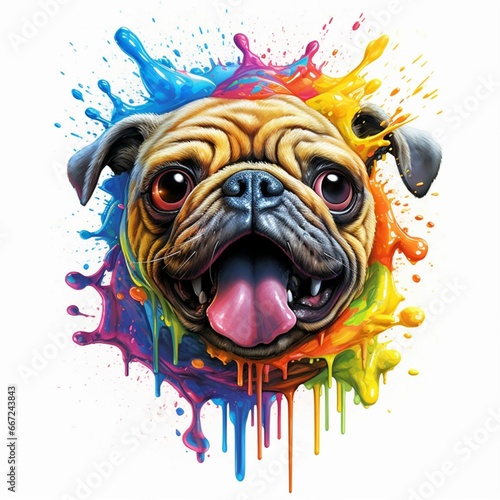 Paintful Bulldog photo