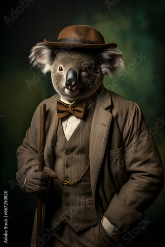 Wall Mural Elegant Koala