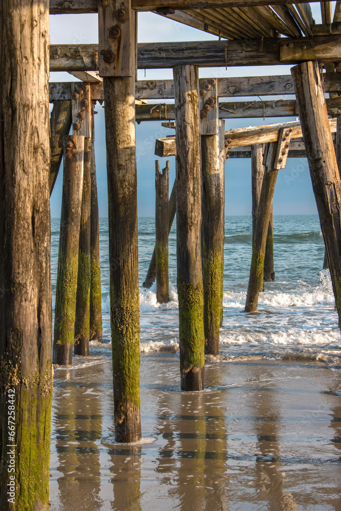 pier on the beach