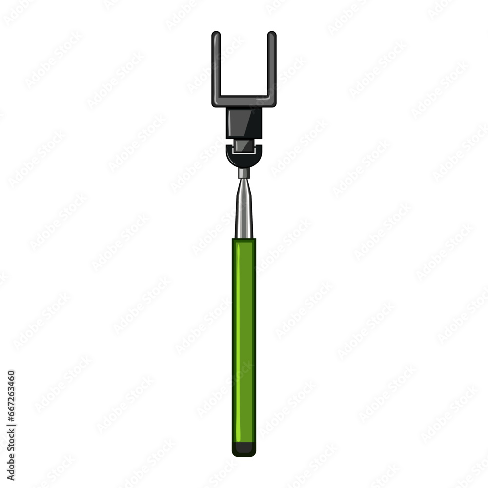 hand selfie stick cartoon. smartphone cell, monopod self, man black hand selfie stick sign. isolated symbol vector illustration hand selfie stick cartoon. smartphone cell, monopod self, man black hand selfie stick sign. isolated symbol vector illustration