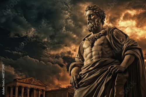 The end of Marcus Aurelius reign.