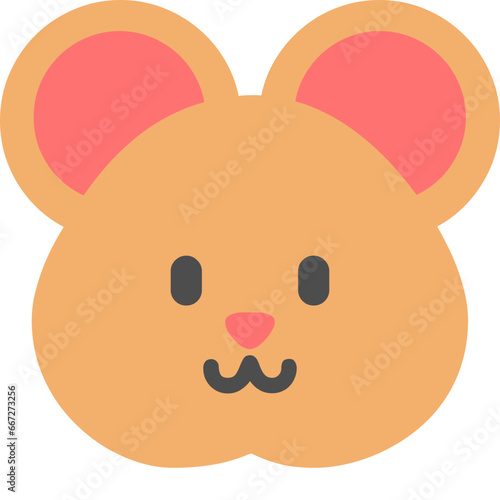 cute chinchilla vector art, cute pet vector art, cute animal vector art, cute vector emoji