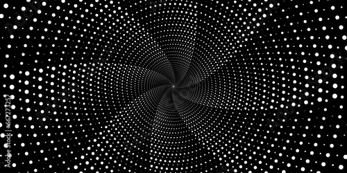 Swirling radial background....