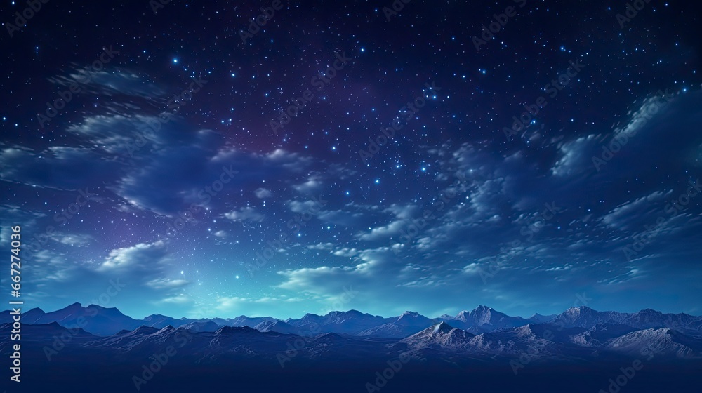 Night sky background 