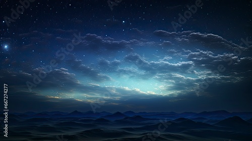 Night sky background 